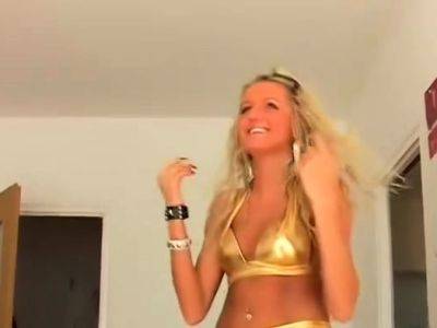 Awesome blonde in hot old on young 69 - drtuber.com