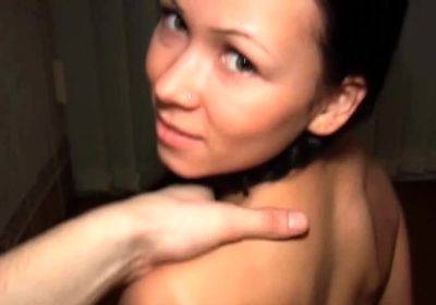 Foxy young brunette girlfriend fulfills fucking dream - drtuber.com - Russia